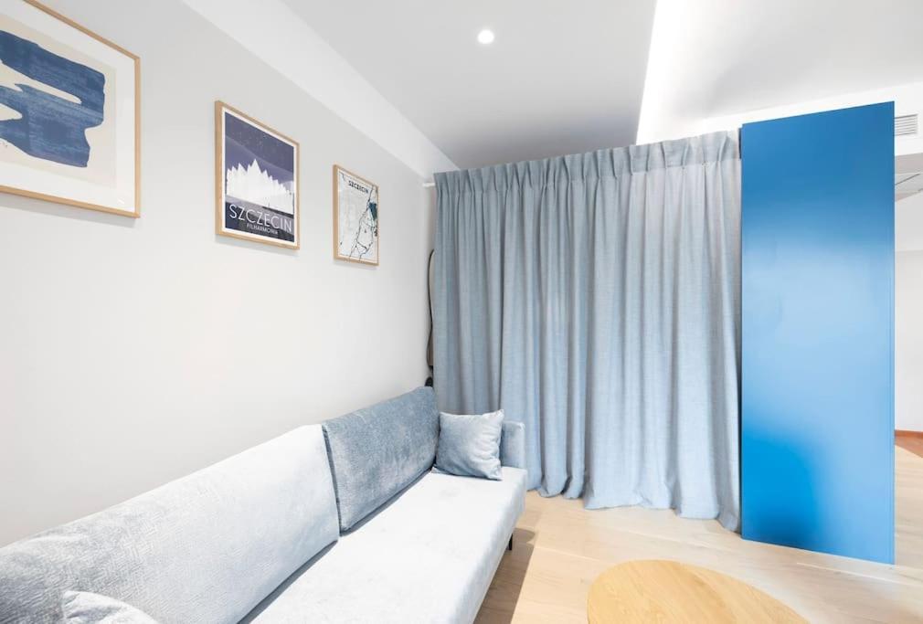 Apartament Blue City - Hanza Tower ชเตชชิน ภายนอก รูปภาพ