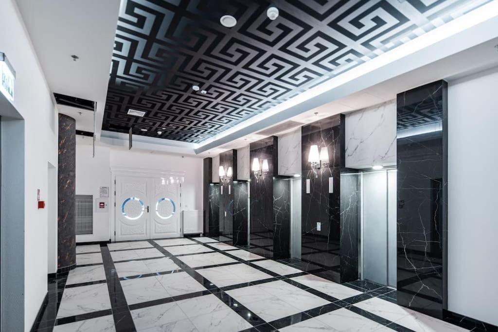 Apartament Blue City - Hanza Tower ชเตชชิน ภายนอก รูปภาพ