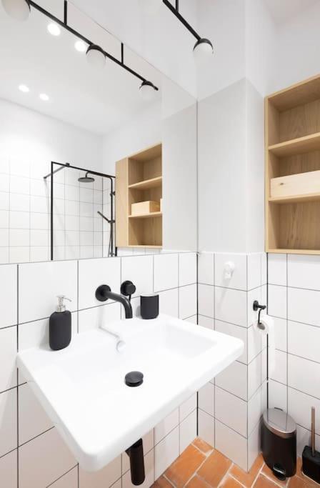 Apartament Blue City - Hanza Tower ชเตชชิน ภายนอก รูปภาพ
