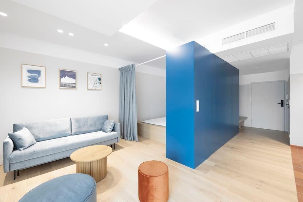Apartament Blue City - Hanza Tower ชเตชชิน ภายนอก รูปภาพ